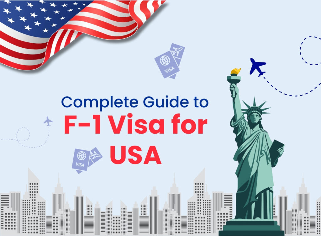 F 1 visa for the usa featured imagee