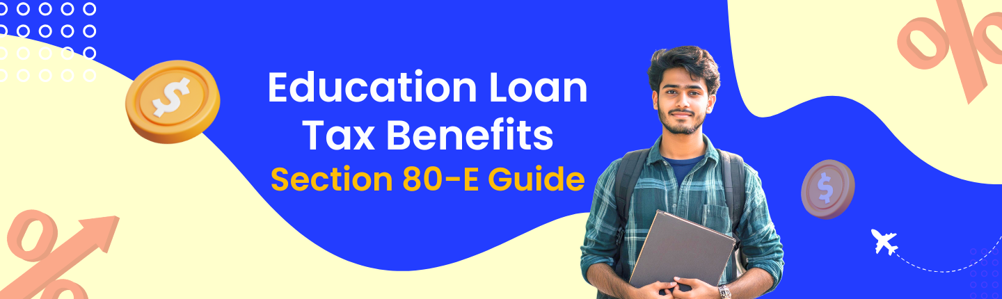 Education loan tax benefit section 80 e hero image