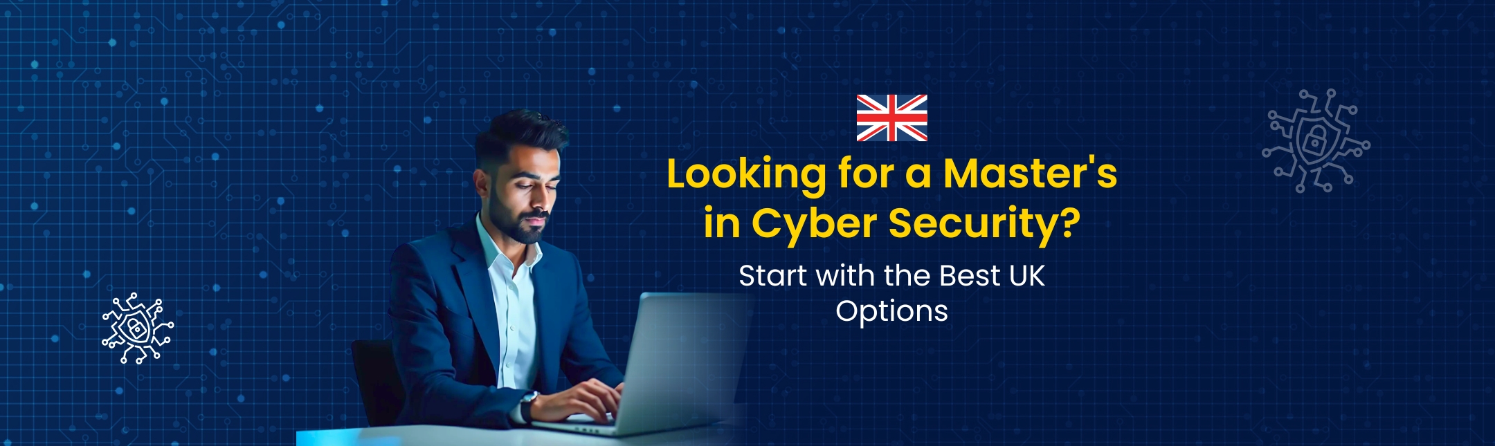 Masters in cyber security in the uk hero imagee