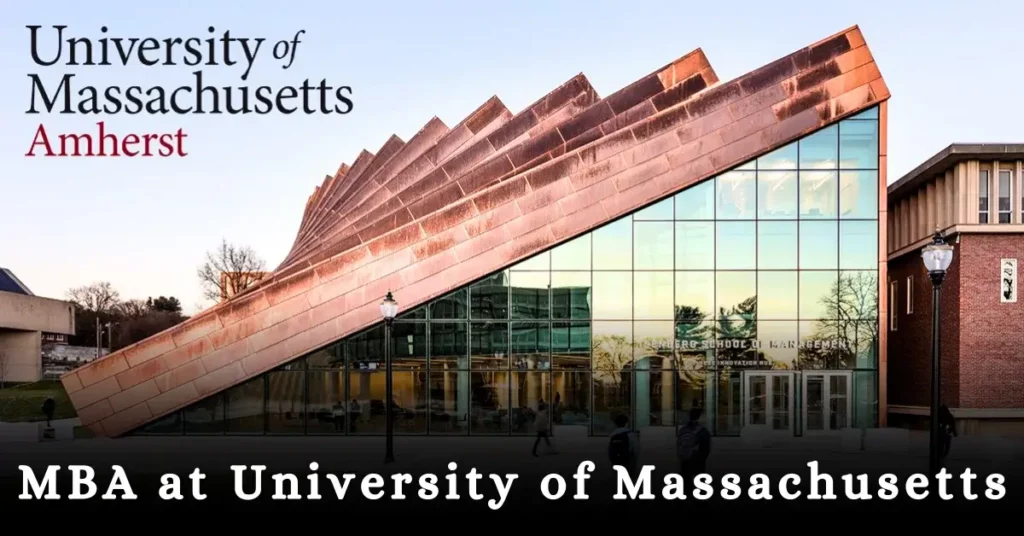MBA at University of Massachusetts Amherst