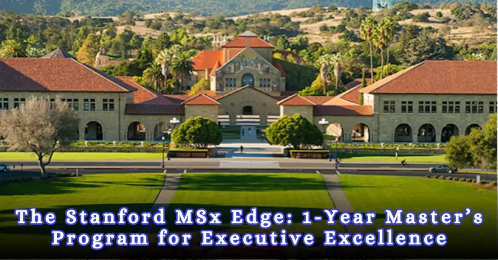 MBA At Stanford University
