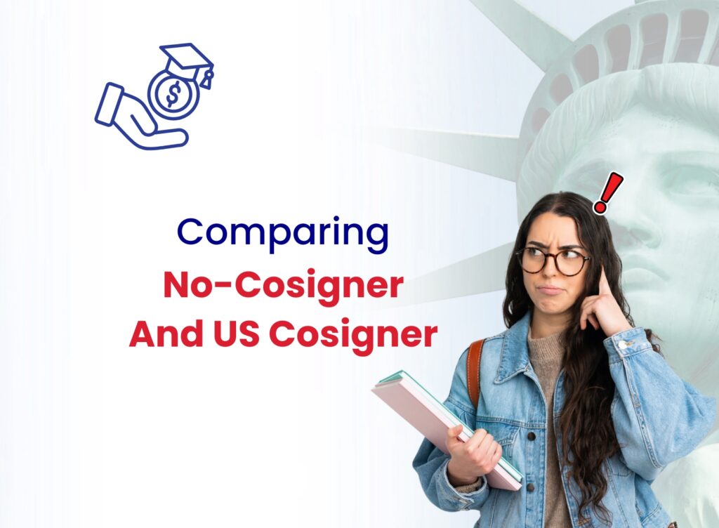No cosigner vs usa bank education loan featured image