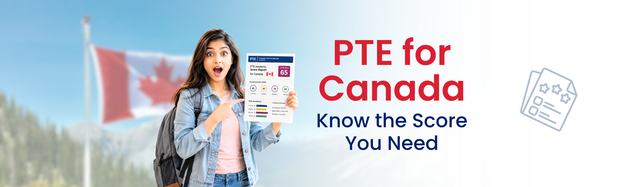 Canada pte score hero image