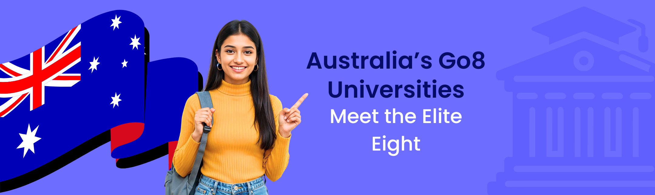 Group of go8 universities in australia hero image