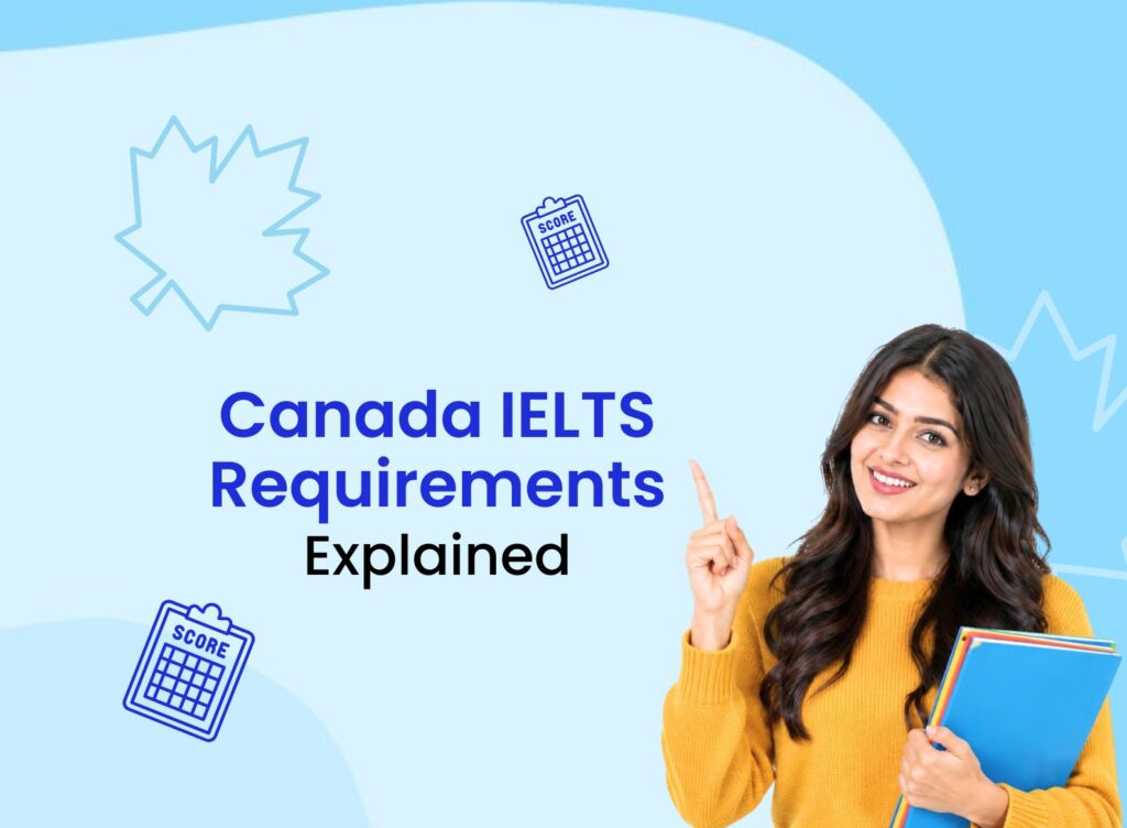 Ielts score requirements for studying and pr in canada featured image