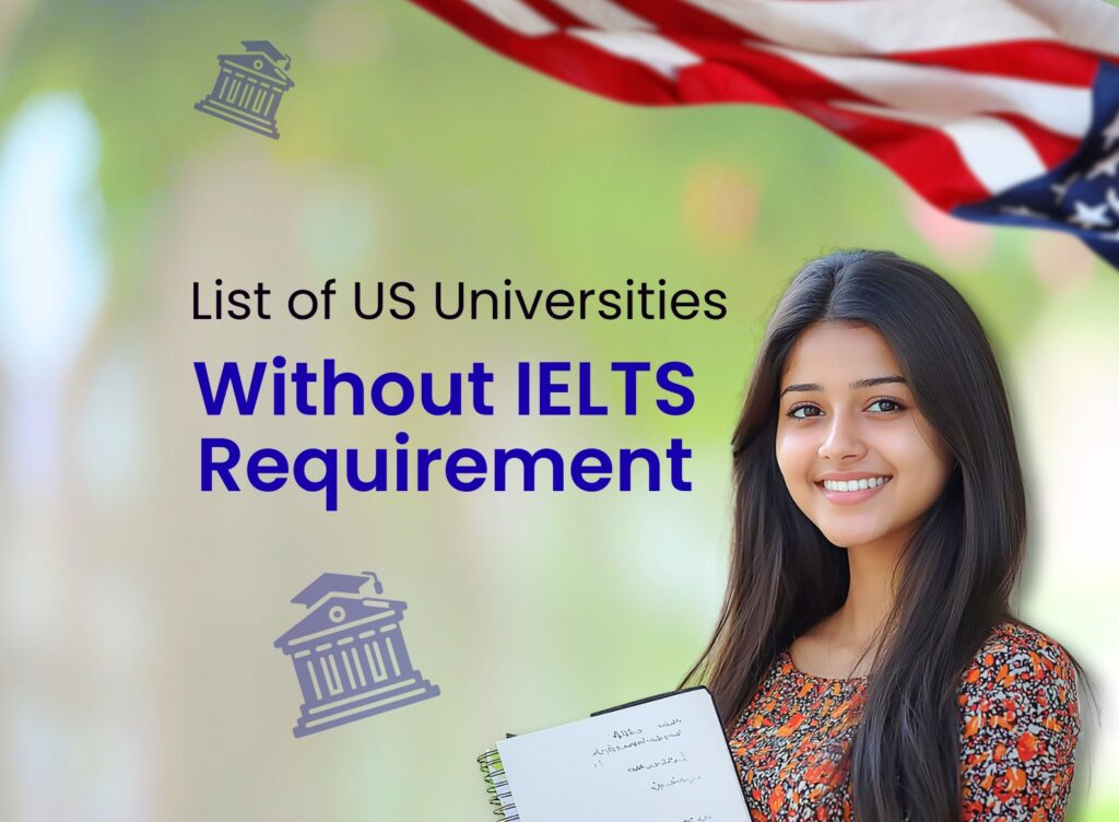 Study in usa without ielts featured image