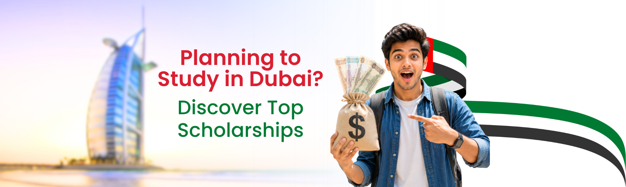 Dubai scholarships for indian and international students hero image