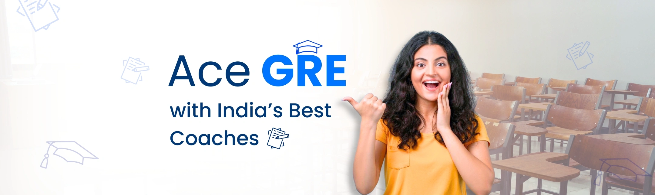 GRE coaching hero image