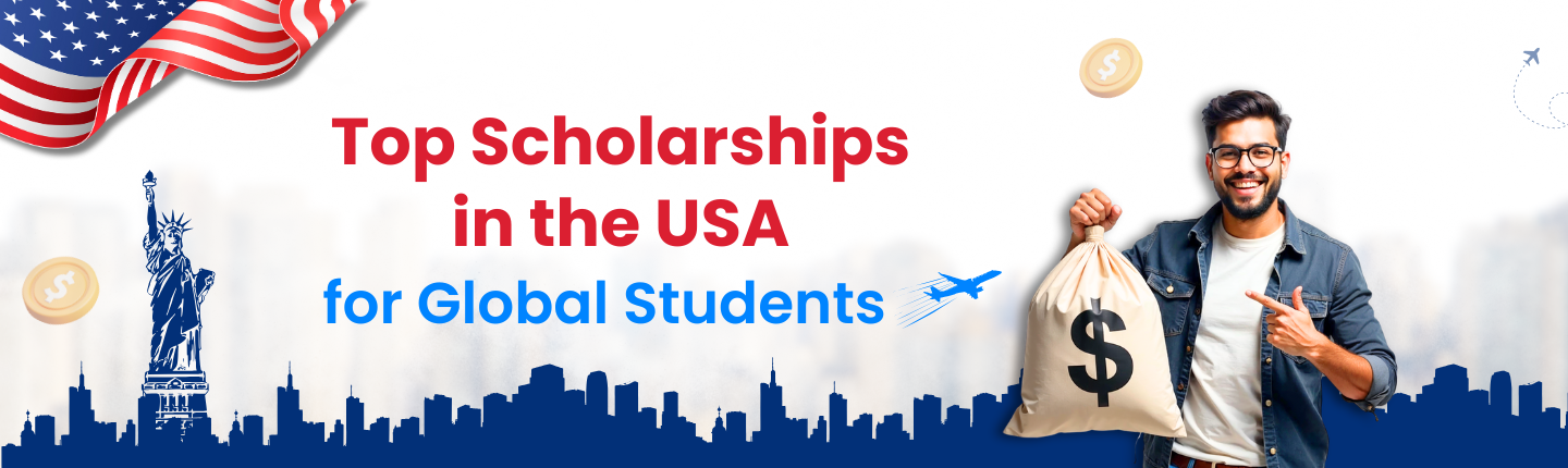 Usa scholarships for indian and international students hero image
