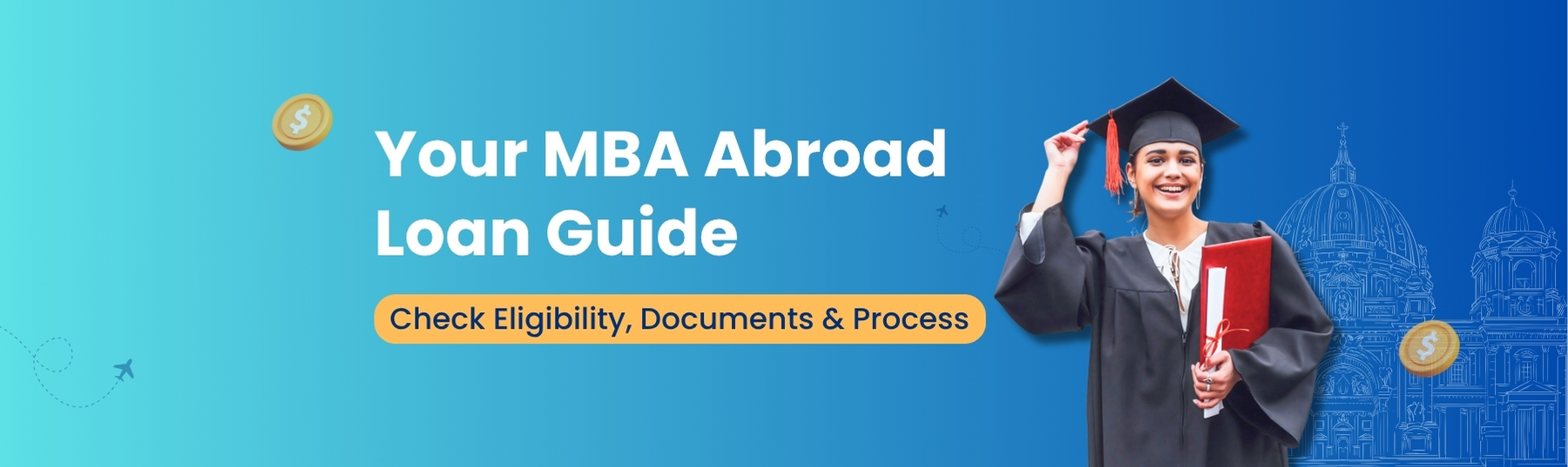 MBA abroad loan guide hero image