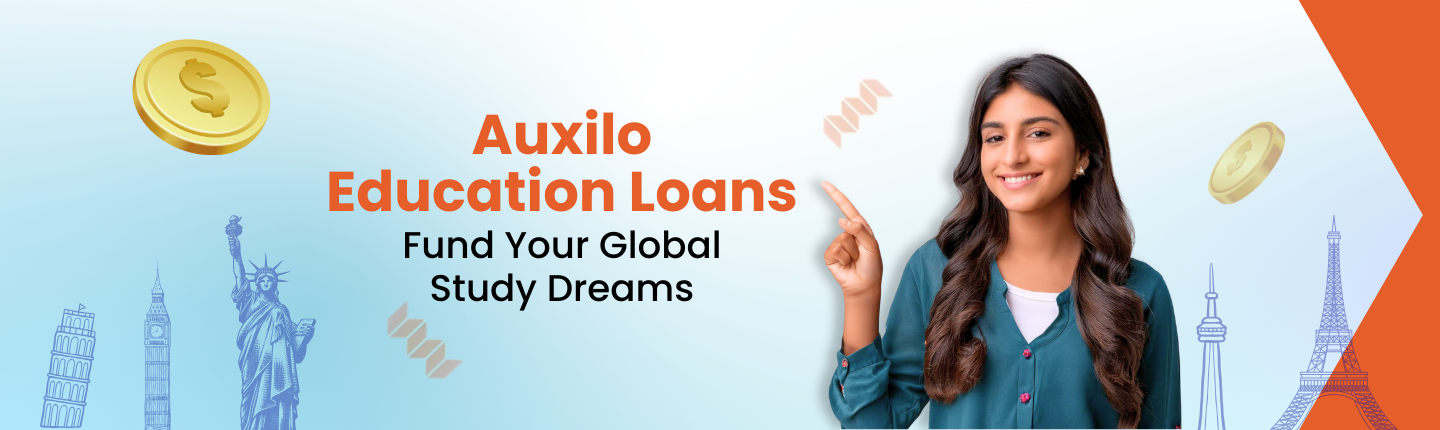 Auxilo education loans hero image