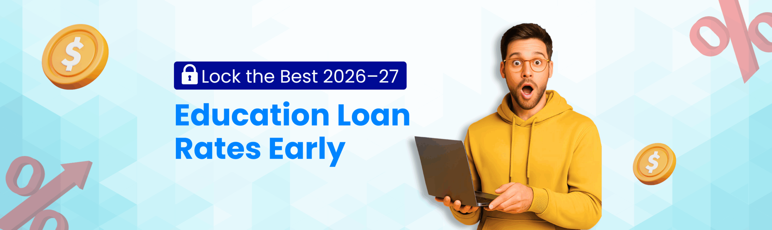 Best education loan interest rate hero image