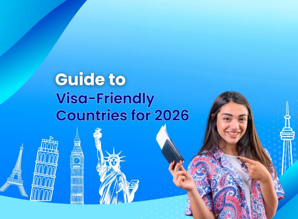 Visa friendly countries for students featured imagee