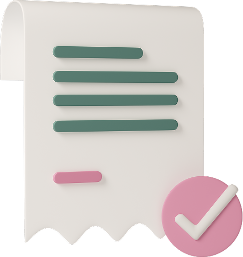 3d casual life document with check mark 1 1.png