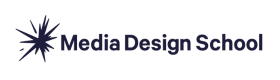 Media design school logo