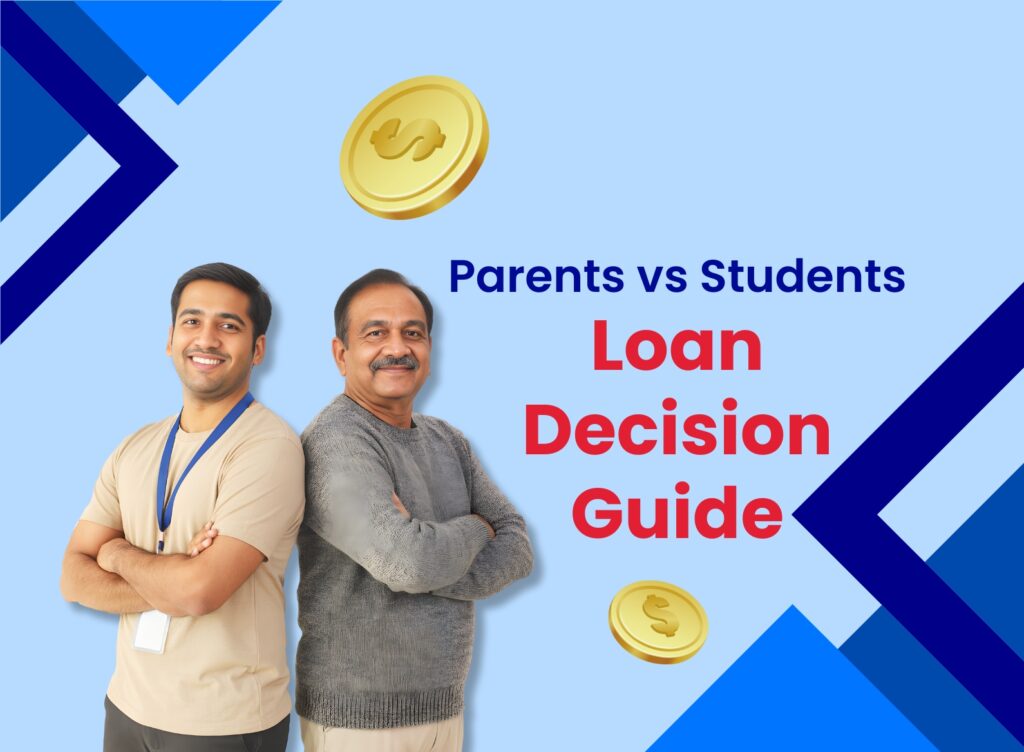 Parents vs students education loan decision featured imagee