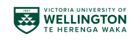 Victoria University of Wellington logo