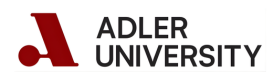 Adler university logo