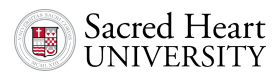 Sacred heart university logo