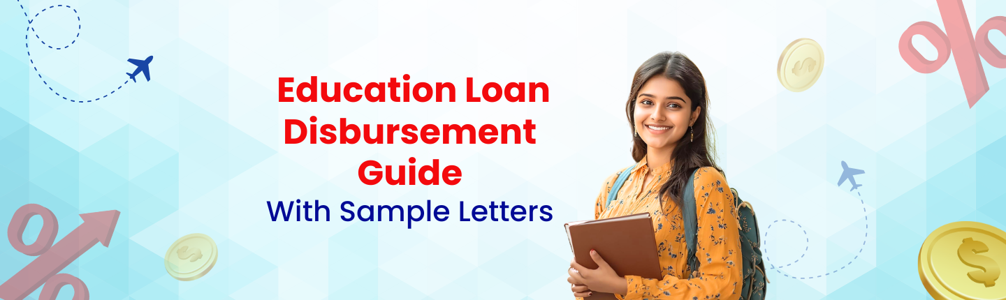 Education loan disbursement letter to bank format sample hero image