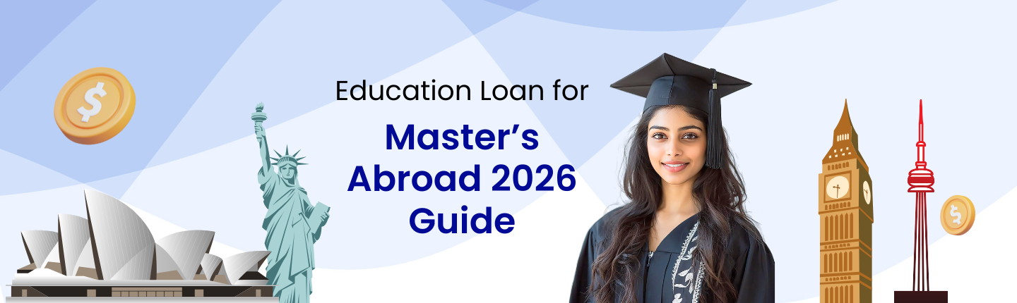 Education loan for masters abroad hero image
