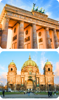 Germany monuments panel