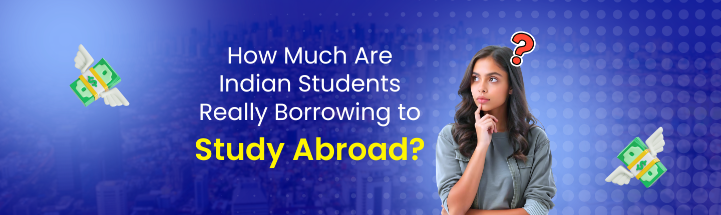 Average loan amount for studying abroad hero image