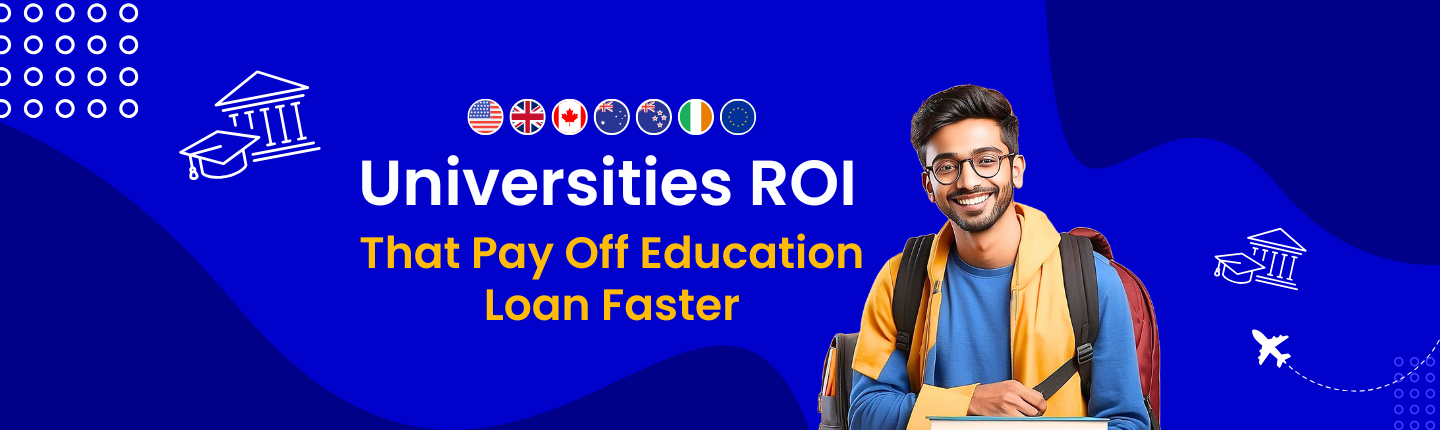 Best roi universities abroad education loan hero image