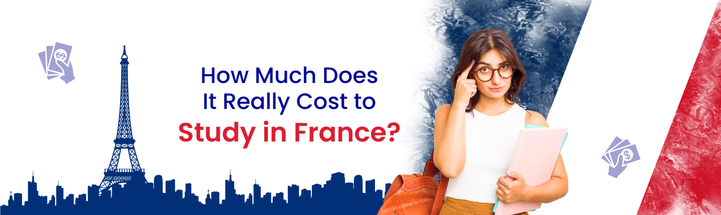 Cost study france tuition insurance housing hidden fees hero image