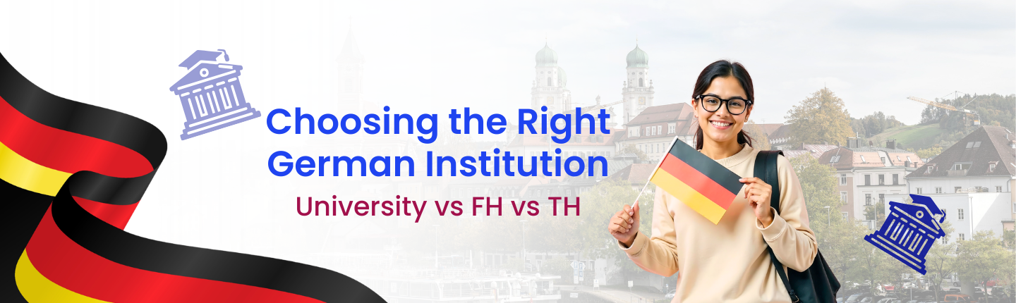 Germany university vs fachhochschule vs technische hochschule hero image