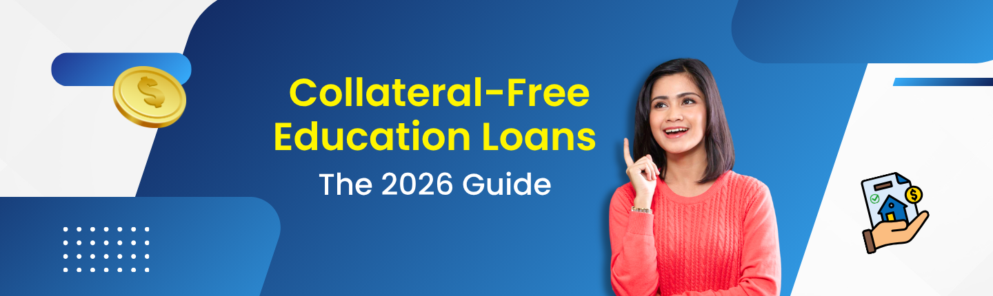 No collateral overseas education loan hero image