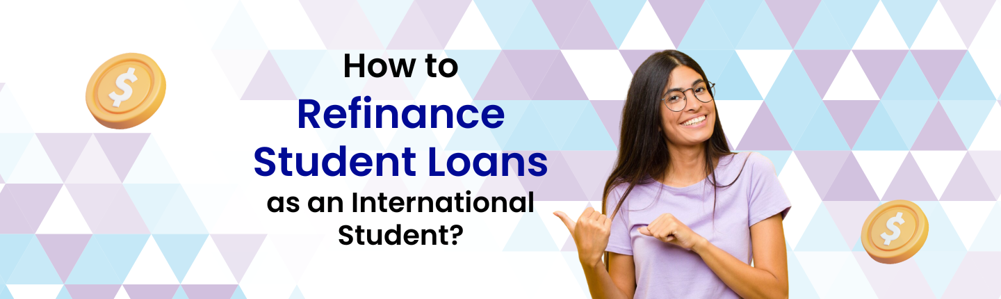 Refinance student loan international student hero image