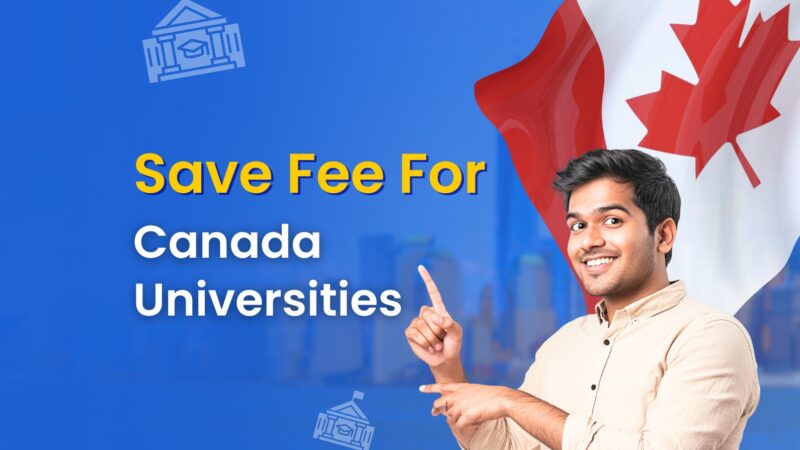 Universities in Canada Without Application Fee for International Students