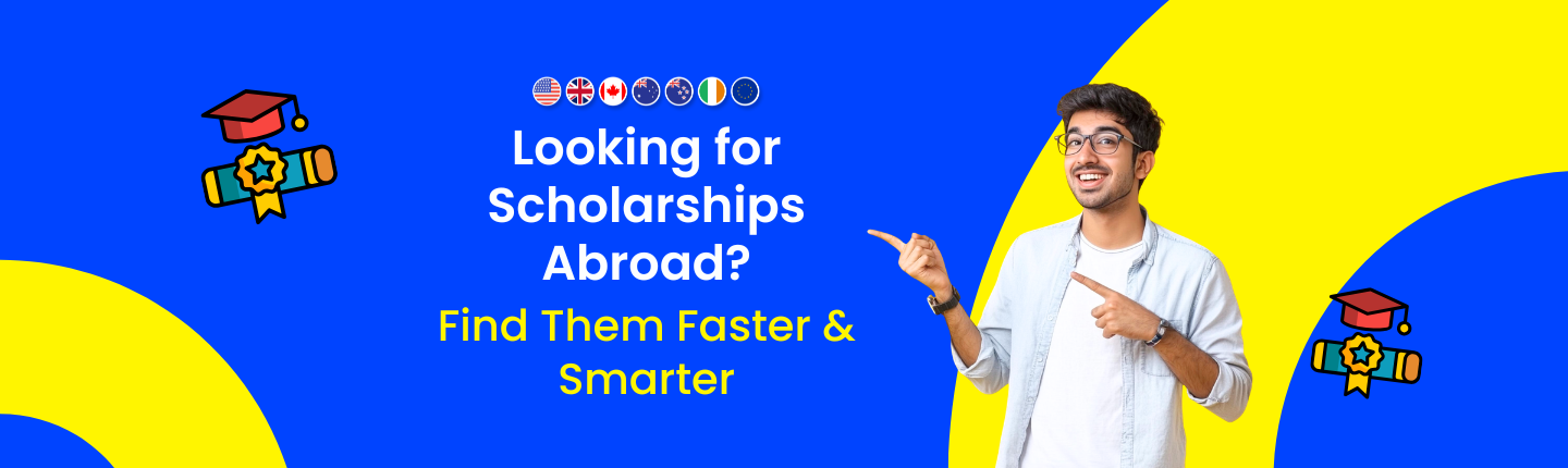 Find scholarships for international students hero image