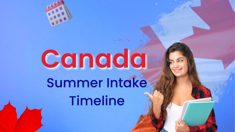 Complete Guide to Summer Intake in Canada 2026: Date and Details