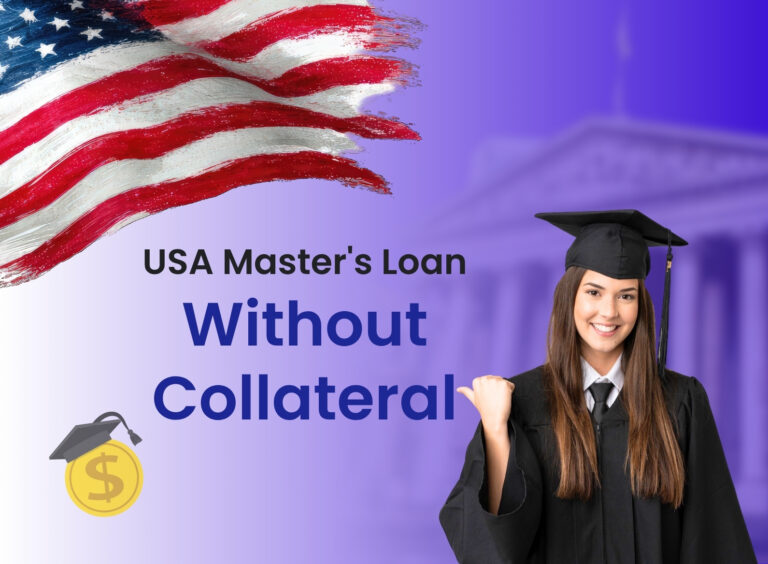 Loan for Masters in USA without Collateral
