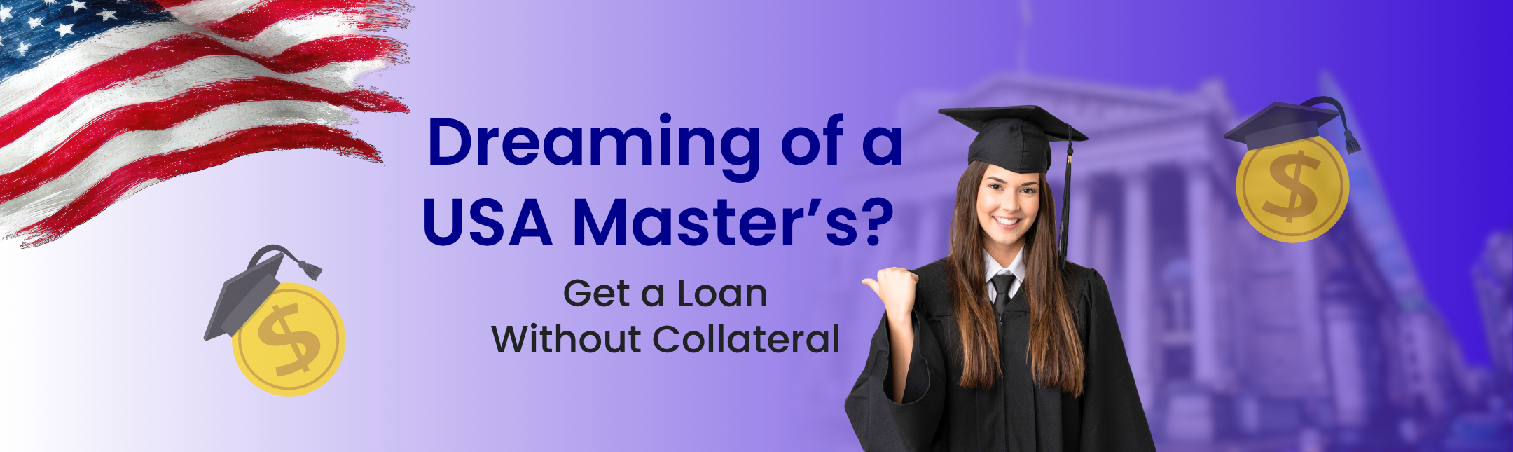 Loan for masters in usa without collateral hero imagee
