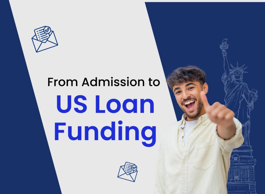 Loan for usa after admission letter feature image