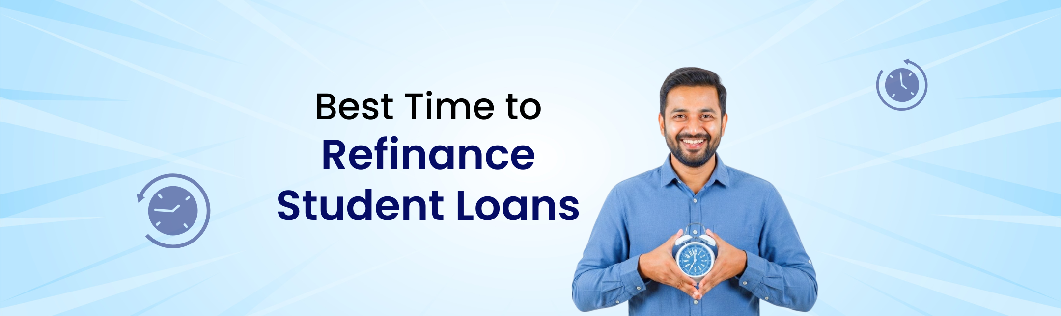 Best time to refinance student loans hero image